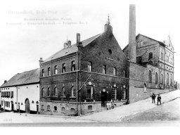 02__Saarstr__Nonnweilerstr Brauerei Weber um 1900